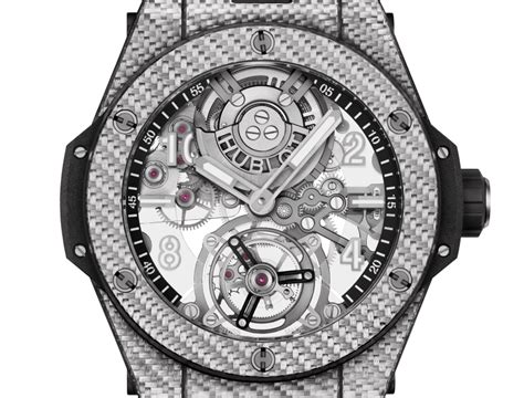 hublot tourbillon carbon|Hublot tourbillon 45mm.